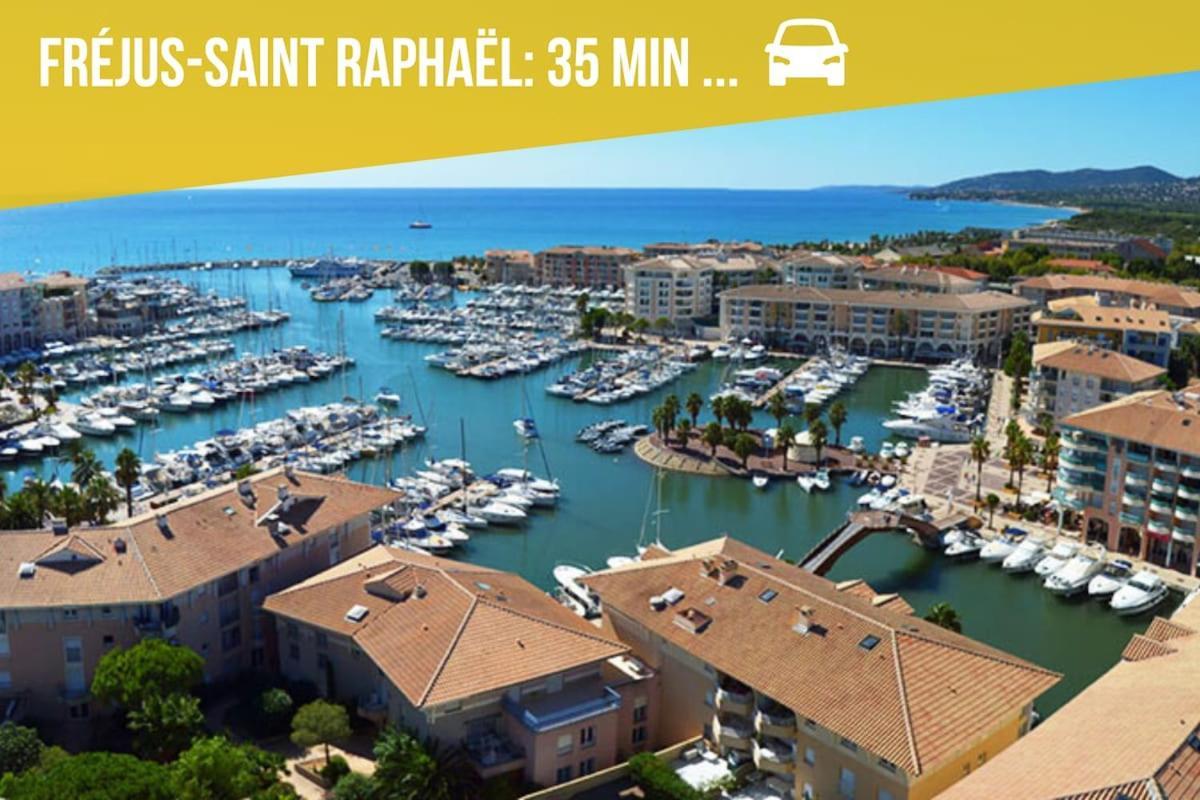 Suite Moulin De La Calade! Vue Tour Hexagonale, Coeur Du Var! Le Luc Bagian luar foto